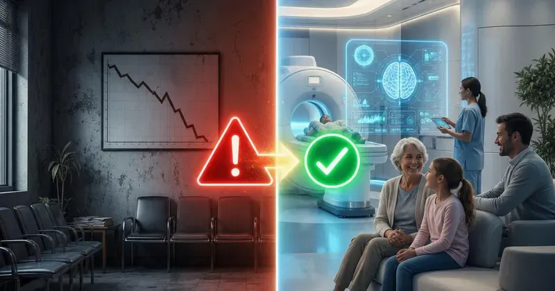 Ilustrasi artikel: Klinik Tanpa AI Skin Analysis Mulai Kehilangan Pasien