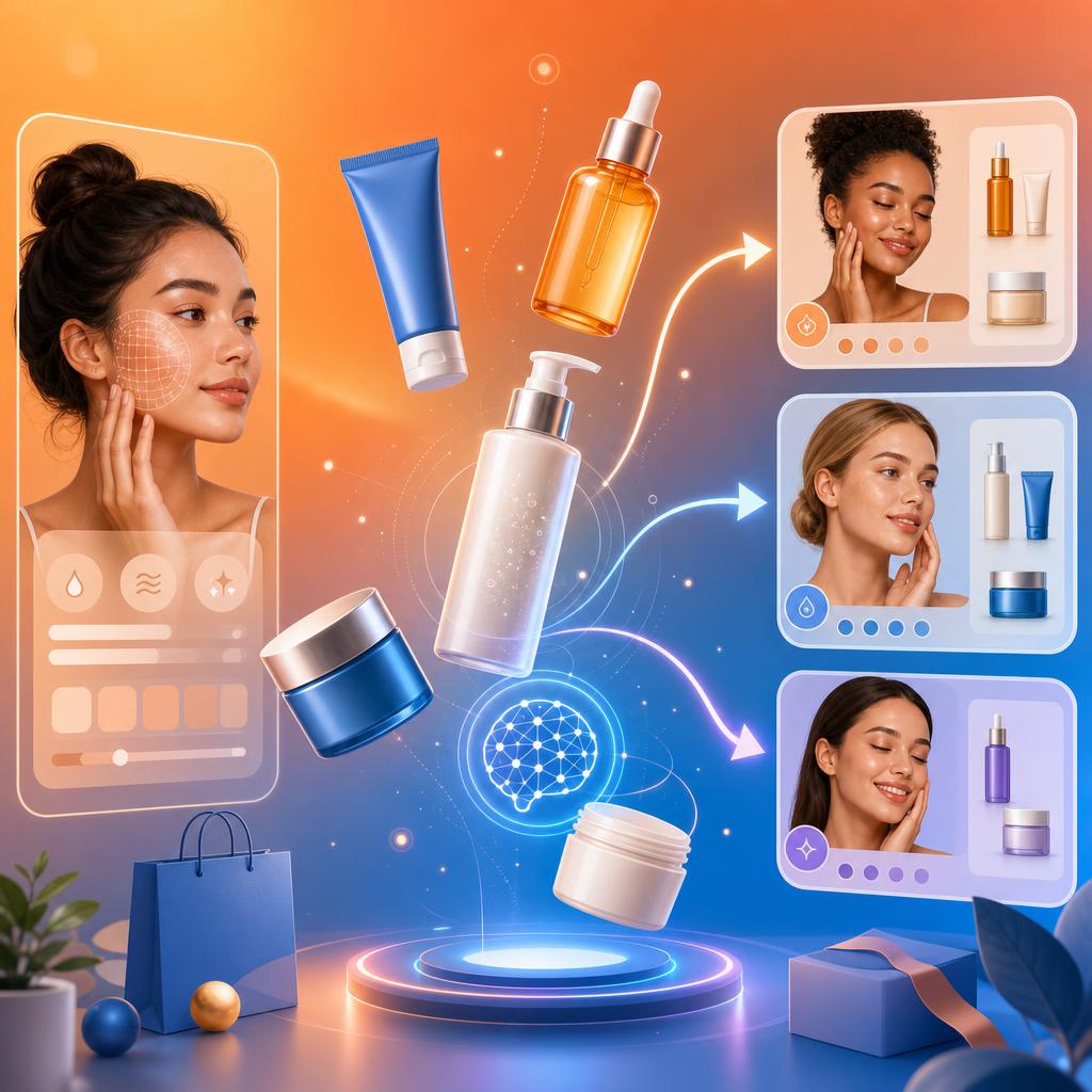 Ilustrasi artikel: Cara Brand Skincare Lokal Pakai AI Rekomendasi Produk